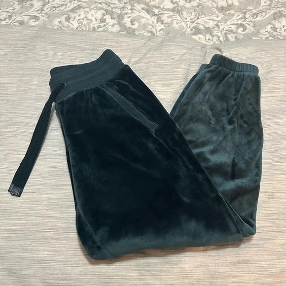 Double Cozy Karma Velvet Joggers - Picture 4 of 5